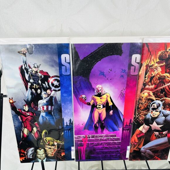 Siege 1-4, Dark Avengers 13 14, New Av 61 63, Av Initiative 32 33 35, Thor 610 - Picture 2 of 8